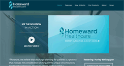 Desktop Screenshot of homewardhc.com